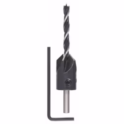 Bosch 2609255220, Perceuse, Mèche de perçage conique, Rotation vers la droite, 7 mm, 105 mm, Bois