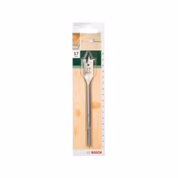 Bosch 2609255263, Perceuse, Embout de perçage plat, 1,7 cm, 160 mm, Béton, Bois dur, Ciment léger, Bois moyennement dur, Plaq ...