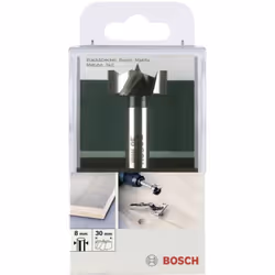 Informations techniques Diamètre de perçage : 15 mm Diamètre de tige : 8 mm Longueur totale : 90 mm Mandrin porte-outil (perc ...
