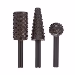 Bosch 2609255302, Râpe, Bois, UniversalImpact 800 PSB 650 RE PSB 850-2 RE PBD 40, Noir, 3 pièce(s), 48 mm