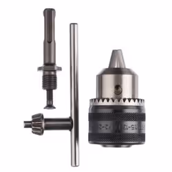 Bosch 2 609 255 708, Mandrin à clé, 1,5 mm, 1,3 cm, Noir, Acier inoxydable