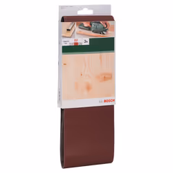 Bosch 2609256226, Feuillet abrasif, P80, Bois, Rouge, 100 mm, 610 mm