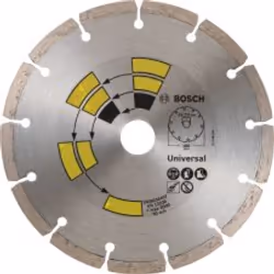 Bosch 2609256402, Lame diamant à rebord segmenté, Béton, pierre, 2,22 cm, 18 cm, 7 mm, 1 pièce(s)