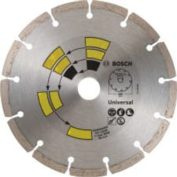 Bosch 2609256402 18 cm Lame diamant à rebord segmenté