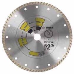Bosch 2609256407, Disque de coupe, Béton, Tuile de toit, Grès, Toutes marques, 2,22 cm, 11,5 cm, 2 mm