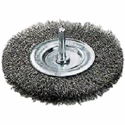 Bosch 2609256530, Roue à rayons, 6 mm, 7,5 cm, 0,3 mm, Métal, Acier inoxydable, Bois, 1,6 cm