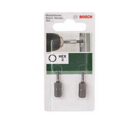Peu de tournevis Bosch 2609255947; 1/4''; HEX2; 25 mm