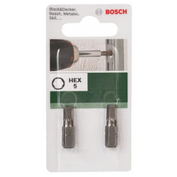 Peu de tournevis Bosch 2609255951; 1/4''; HEX5; 25 mm