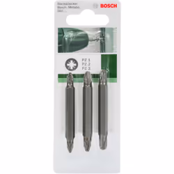BOSCH 2609255962 Set 3 Dual Leads (PZ PZ) PZ1-PZ1- PZ2-PZ2- PZ3-PZ3- 60 BOSCH 2609255962 Set 3 Dual Tips (PZ, PZ) PZ1-PZ1- PZ ...