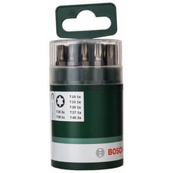 Jeu d'accessoires de tournevis Bosch 2609255976; 1/4''; 25 mm; 10 unités