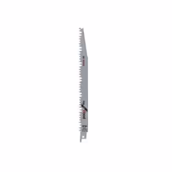 Bosch 2609256702, Lames de scie sabre, Bois, Acier fin au carbone, 20,7 cm, 22,8 cm, 2 pièce(s)