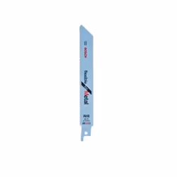 Bosch 2609256705, Lames de scie sabre, Métal non Ferreux, Bimétal, Bleu, 13,1 cm, 15,2 cm