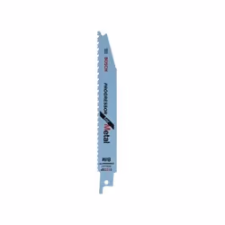 Bosch 2609256710, Lames de scie sabre, Métal non Ferreux, Bimétal, 13 cm, 15,1 cm, 2 pièce(s)