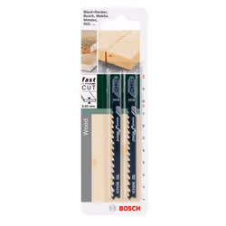 Bosch T144D Lames de scie sauteuse Acier fin au carbone 2 pièce(s)