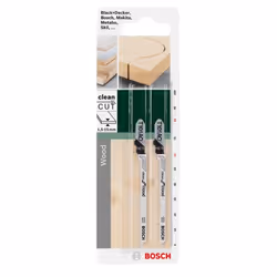 Bosch T101AO Lames de scie sauteuse Acier fin au carbone 2 pièce(s)