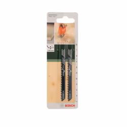 Bosch 2609256756 Lames de scie sauteuse Acier fin au carbone 2 pièce(s)