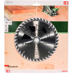 Lame de scie circulaire STANDARDD = 180 mm ; trou = 30 mm ; T = 40 mm Chez European Tools, nous sommes fiers d’offrir des pro ...