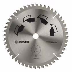 Description générale La lame de scie circulaire Bosch 2609256890 est conçue pour des coupes précises et nettes dans divers ma ...
