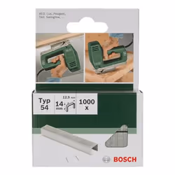 Bosch 2609255843, Pack d'agrafes, 1 cm, 1,29 cm, 1000 agrafes, Typ 54, AEG, Casals, LUX, Peugeot, Rondy, Skil, Swingline