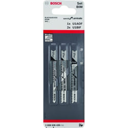 Bosch - Set pro Laminate à queue en u 3 pièces - 2608636430