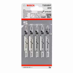 Bosch Lames de scie sauteuse T 101 BIF Special for Laminate