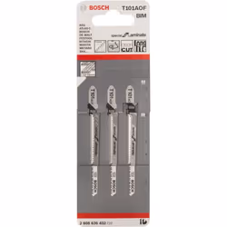 Bosch 2608636432 Lames de scie sauteuse Bimétal 3 pièce(s)