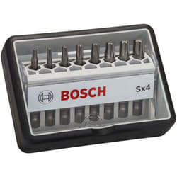 Jeu d'embouts de vissage Bosch Robust Line Sx Extra Hard 8 pièces 49 mm t - 2607002559