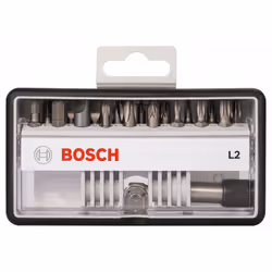 Bosch 2 607 002 568 embout de tournevis 18 pièce(s)