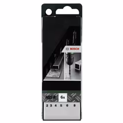 Bosch 2609255029, Perceuse, Métal, 6 pièce(s)