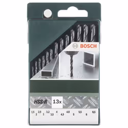 Bosch 2609255031, Perceuse, Métal, 13 pièce(s)
