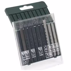 Jeu de lames de scie sauteuse Bosch UE18E; UE18B; UE18G; UE111C; UE11H; UE11D; UE19BO; UE101B; 10 unités