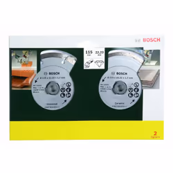 Bosch 2 607 019 478, 11,5 cm, 2 pièce(s)