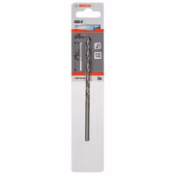 Bosch Forets à métaux rectifiés HSS-G, DIN 340