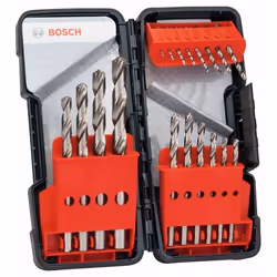 Jeu de forets Bosch 2607019578; 1,0-10 mm; 18 unités