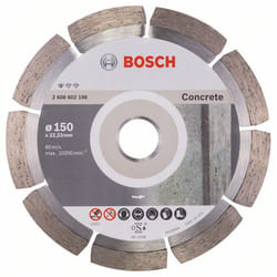 Disque à tronçonner diamanté Bosch PROFESSIONAL FOR CONCRETE; 150 mm