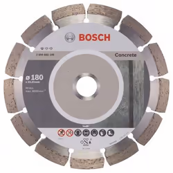 Bosch 2 608 602 199, Disque de coupe, Béton, Bosch, 2,22 cm, 18 cm, 2 mm