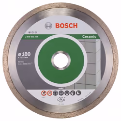 Disque à tronçonner diamanté Bosch PROFESSIONAL FOR CERAMIC; 180 mm