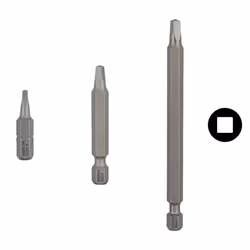 Bosch Embouts de vissage qualité extra-dure, 3 pièce(s), 25 mm, 25,4 / 4 mm (1 / 4")