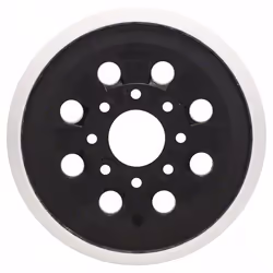 Tampon d'interface de protection pour ponceuse à orbite aléatoire Bosch; 125 mm rugueux moyen; pour outil GEX 125-1 AE
