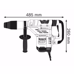 Bosch GBH 5-40 DCE Professional Marteau Perforateur SDS Max 1150 W - Vue supplémentaire 4