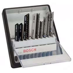 Bosch 2 607 010 574, Lames de scie sauteuse, Multicolore, 124 mm, 23 mm, 107 mm, 10 pièce(s)
