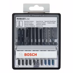 Bosch 2 607 010 574 Lame de scie sauteuse, à chantourner et sabre Lames de scie sauteuse 10 pièce(s)