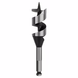 Bosch Mèches à simple spirale, queue six pans, Perceuse, Mèche de perçage de tarière, 3,2 cm, 160 mm, Bois dur, Bois tendre,  ...