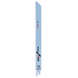 Bosch Lames de scie sabre S 1122 EF Flexible for Metal, Lames de scie sabre, Profil, Plaque métallique (fine), Bimétal, 1,4 m ...