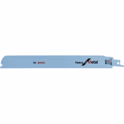 Bosch Lames de scie sabre S 1126 BEF Heavy for Metal, Lames de scie sabre, Tuyau, Profil, Plaque métallique (épaisseur moyenn ...