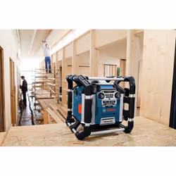 Bosch 0 601 429 600 Radio portable Chantier Bleu - Vue supplémentaire 3