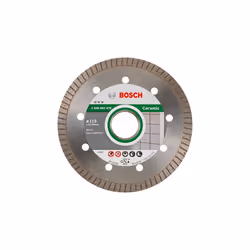 Bosch Disques à tronçonner diamantés Best for Ceramic Extra Clean Turbo, 12,5 cm, 2,22 cm, 1,4 mm