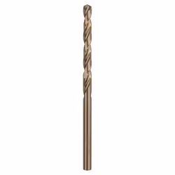 Bosch Forets à métaux rectifiés HSS-Co, DIN 338, Perceuse, Foret hélicoïdal, 4 mm, 75 mm, Métal, 4 mm