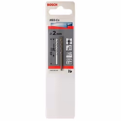 Foret en métal Bosch HSS-Co; DIN 338; 7,5x109 mm; 1 unités