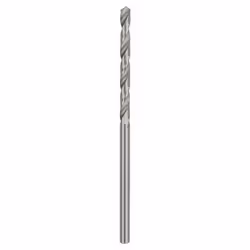 Bosch Forets à métaux rectifiés HSS-G, DIN 338, Perceuse, Foret hélicoïdal, 2,5 mm, 57 mm, Métal, 2,5 mm